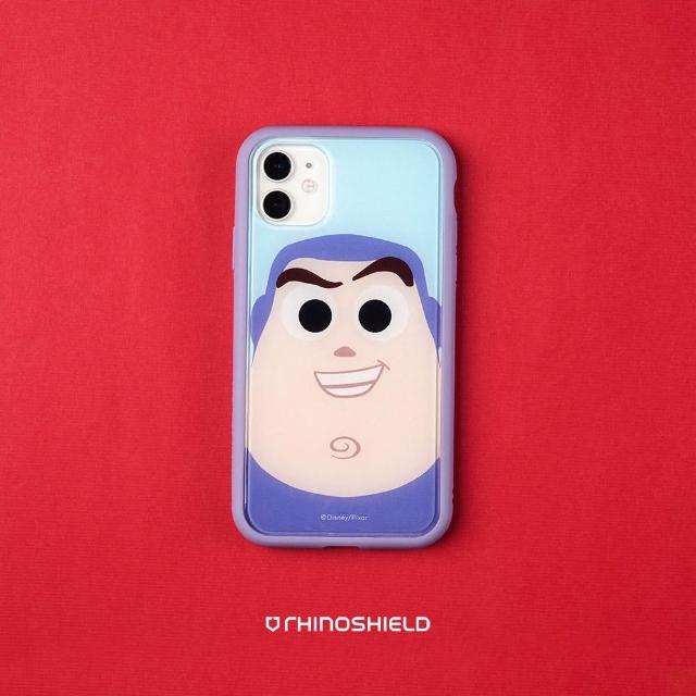 【RhinoShield 犀牛盾】iPhone 11/11 Pro系列 Mod NX邊框背蓋手機殼/玩具總動員-大臉巴斯光年(迪士尼)