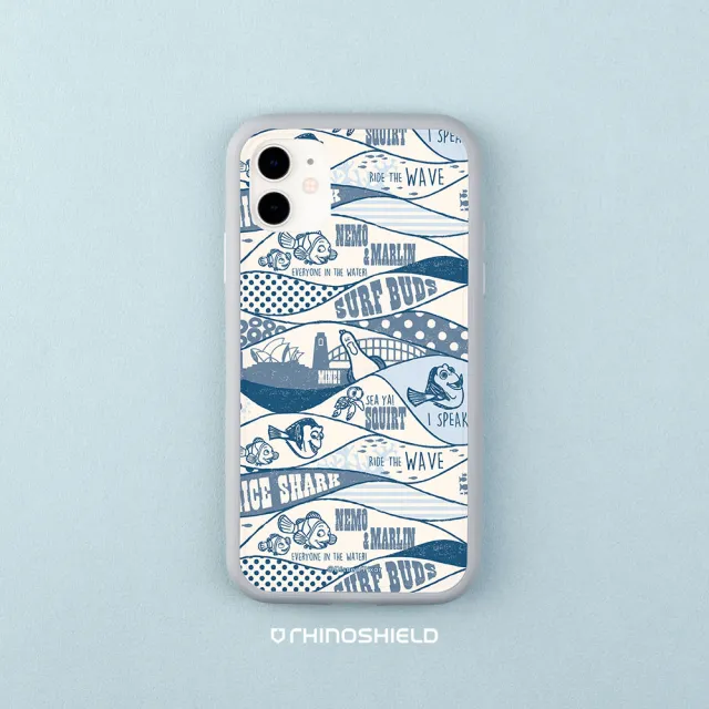 Rhinoshield 犀牛盾 Iphone X Xs Xr Xs Max Mod Nx邊框背蓋手機殼 海底總動員 復古風 迪士尼 Momo購物網