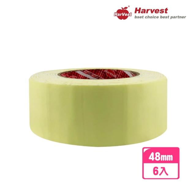 【HarVest】泡棉雙面膠帶 48mm*5y-6入(EVA泡棉膠帶/辦公膠帶)