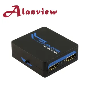 【Alanview】HDMI 一進二出分配器
