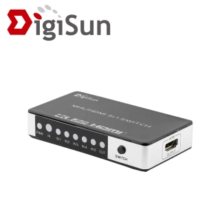 【DigiSun 得揚】VH751Z 4K2K HDMI 五入一出切換器