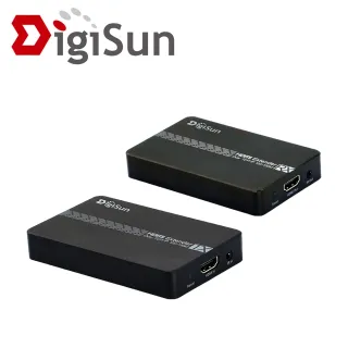 【DigiSun 得揚】EH620 HDMI over IP 網路線訊號延長器+紅外線遙控傳輸 直線：120公尺