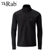【英國 RAB】Power Stretch Pro Pull-On 保暖排汗衣 男款 黑色 #QFE62(保暖排汗衣)