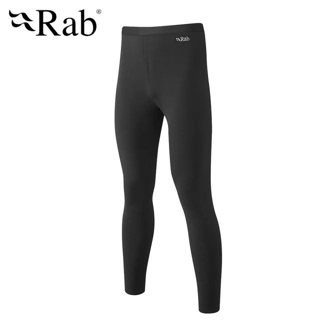 【英國 RAB】Power Stretch Pro Pants 保暖排汗內搭褲 男款 黑色 #QFE40(保暖排汗內搭褲)