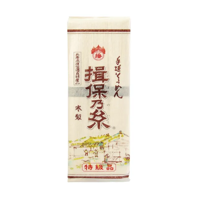 揖保乃系 手延素麵特級品 黑色帶 6束 300g Momo購物網