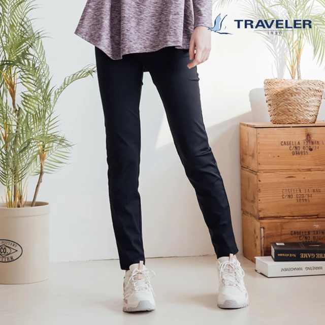 TRAVELER 旅行者【TRAVELER 旅行者】21秋冬新品/女款彈性吸排長褲_212TR512-88(長褲/吸濕排汗)