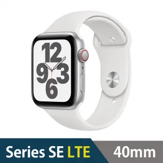 【Apple 蘋果】Watch Series SE LTE版40mm(鋁金屬錶殼搭配運動型錶帶)