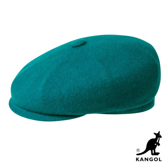 KANGOL【KANGOL】WOOL HAWKER 鴨舌帽(碧綠色)