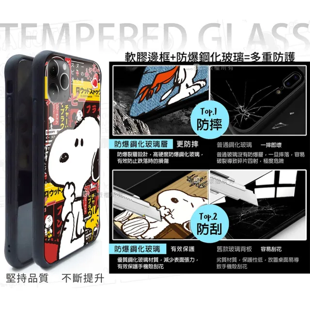 Snoopy 史努比 Iphone 12 Pro Max 6 7吋全包邊鋼化玻璃保護殼 Momo購物網