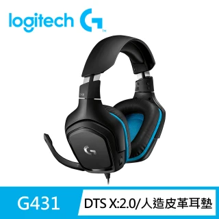 【Logitech G】G431 7.1 聲道環繞音效電競耳機麥克風