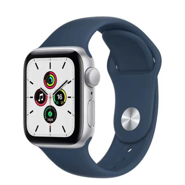 金屬錶帶超值組★【Apple 蘋果】Apple Watch SE GPS 40mm(鋁金屬錶殼搭配運動型錶帶)