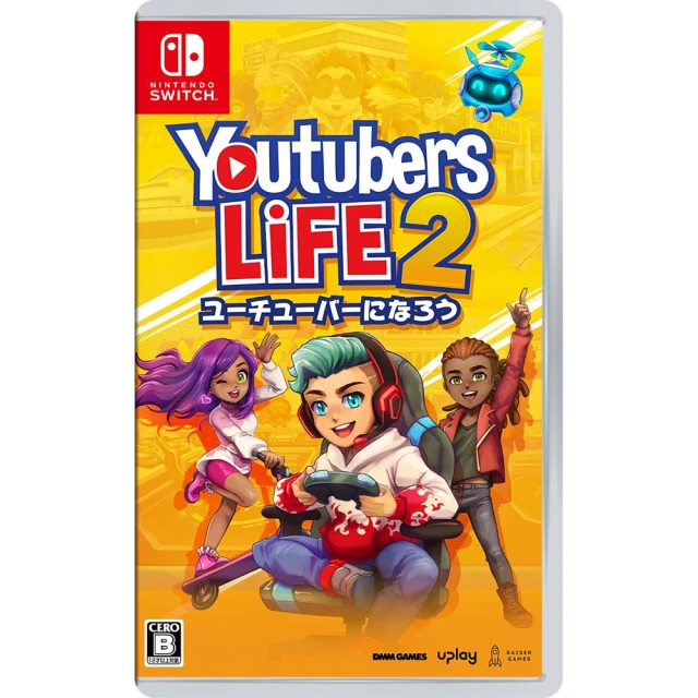 【Nintendo 任天堂】預購12/16上市★NS Switch Youtubers Life 2(中文版)