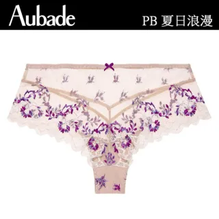 【Aubade】夏日浪漫蕾絲平口褲-PB(膚)