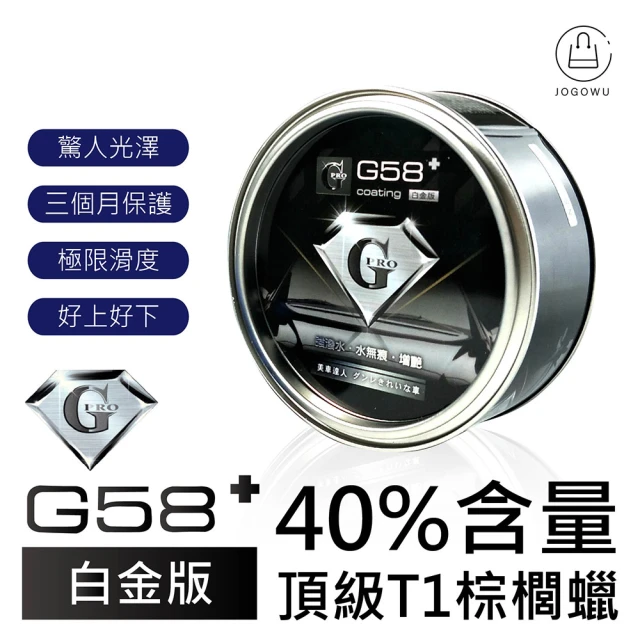 【Jo Go Wu】G58白金版T1棕櫚蠟-贈打蠟布(汽車打蠟/車用/汽車保養/洗車)