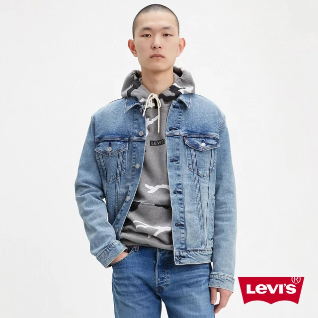 LEVIS【LEVIS】男款 牛仔外套 / Type3經典修身版型 / 淺藍基本款