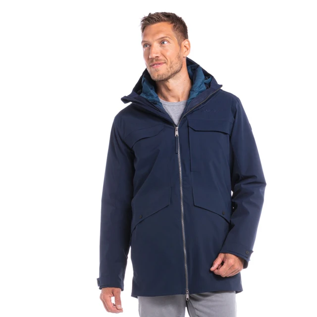 Schoffel【Schoffel】防水保暖兩件式短大衣Primaloft eco / 0SL20-23031-海軍藍(防水保暖)