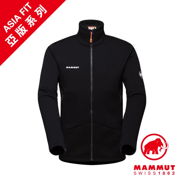 Mammut 長毛象【Mammut 長毛象】Aconcagua ML Jacket AF Men 快乾耐磨中層外套外套 黑/白 男款 #1014-03750