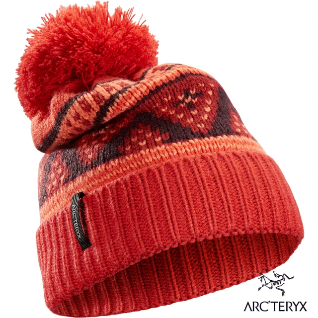 Arcteryx 始祖鳥【Arcteryx 始祖鳥】Fernie針織毛球帽(風俗紅)