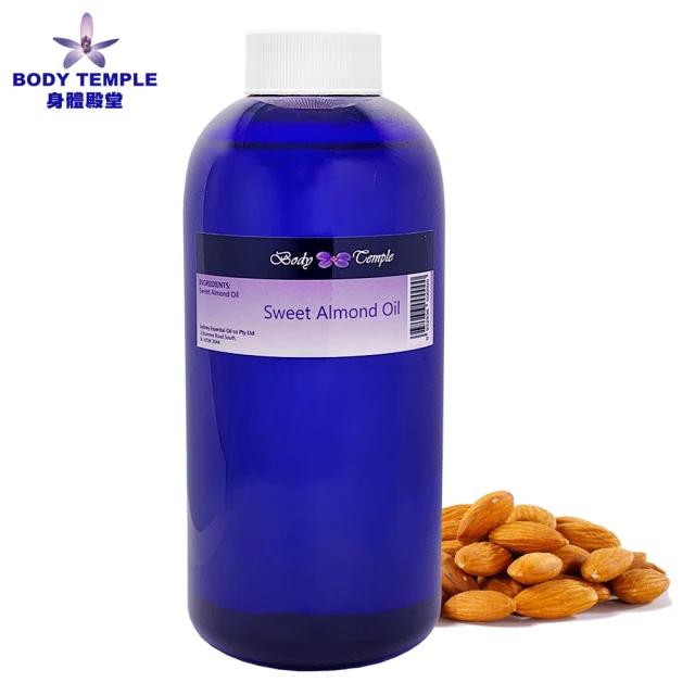 【BodyTemple 身體殿堂】100%甜杏仁油500ml(Almond Sweet)