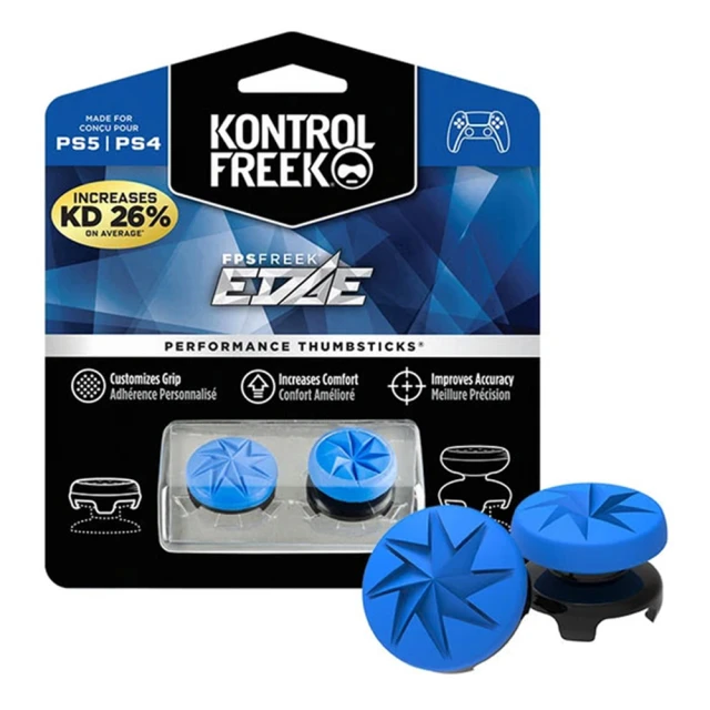 【KontrolFreek】副廠 PS5 DualSense 控制器專用類比蘑菇頭保護套FPS Freek Edge款(2155-PS5)