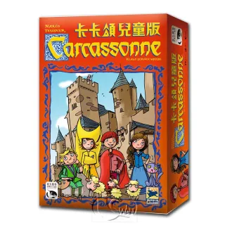 【新天鵝堡桌遊】卡卡頌兒童版  Carcassonne Kids(學齡前必選)