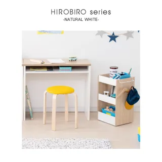 【IRIS】HIROBIRO系列木質附輪可移動收納書櫃 WSW-280(收納櫃 推車 置物櫃 床頭櫃 邊櫃)