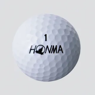 【HONMA 本間高爾夫】GOLF BALL NEW D1 兩層球 高爾夫球 BT1801(合規高反發內核心 強勁打擊 完美飛行)