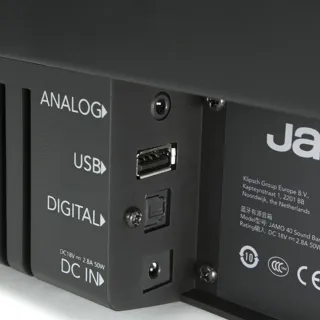 【JAMO】2.1聲道單件式環繞 SoundBar/光纖/HDMI 2.0 4K訊號直通/虛擬環繞/公司貨(SB40)