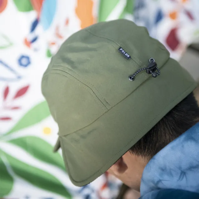 Poler Stuff 日本限定tree 5panel Dry Earflap Cap 五分割束繩蓋耳帽遮耳帽 Momo購物網
