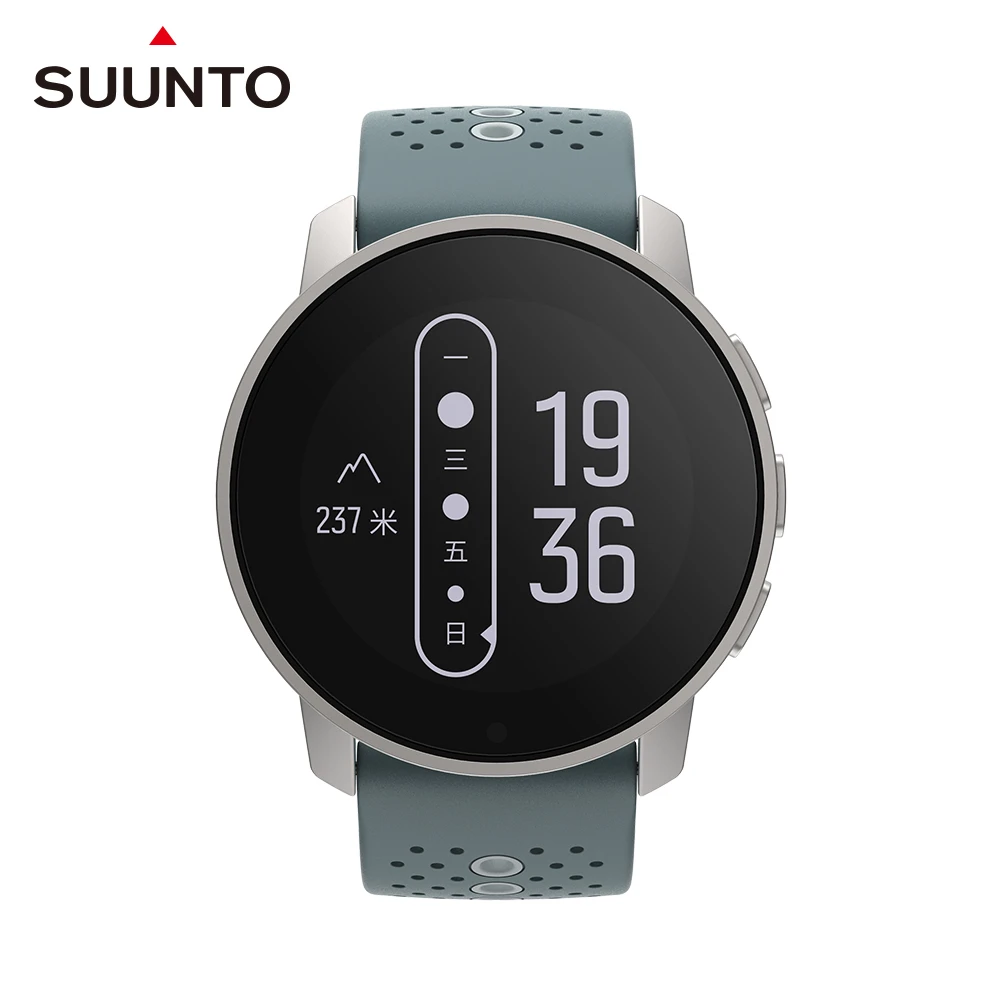 【SUUNTO】Suunto 9 Peak 超薄精巧 堅固耐用的GPS腕錶(苔蘚灰)