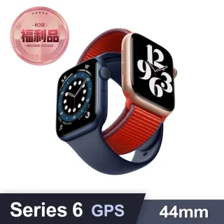 【Apple 蘋果】拆封新品 Watch Series 6 GPS 鋁金屬 44mm(錶帶隨機出貨)