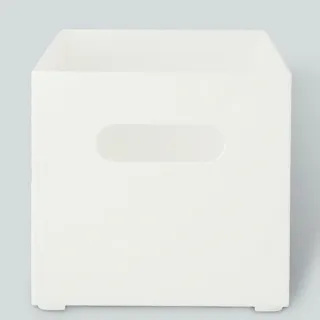 【NITORI 宜得利家居】收納整理盒 CLANE LOW 橫式半格型 WH(CLANE 收納盒 整理盒)
