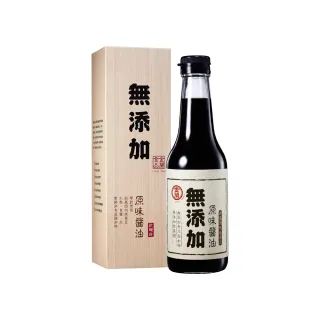 【金蘭食品】無添加原味醬油500ml