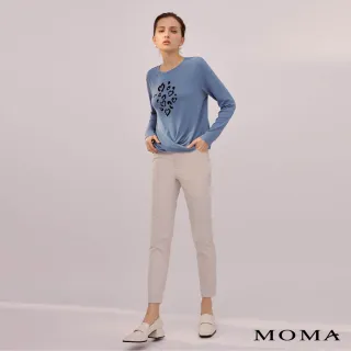 【MOMA】磨毛斜紋窄管褲(三色)