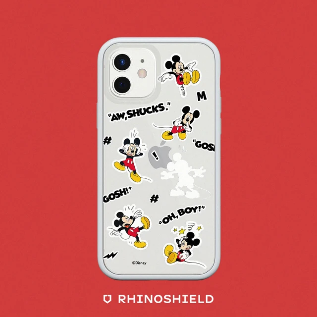 【RhinoShield 犀牛盾】iPhone 11/11 Pro/Max Mod NX邊框背蓋手機殼/米奇系列-嘿嘿米奇(迪士尼)