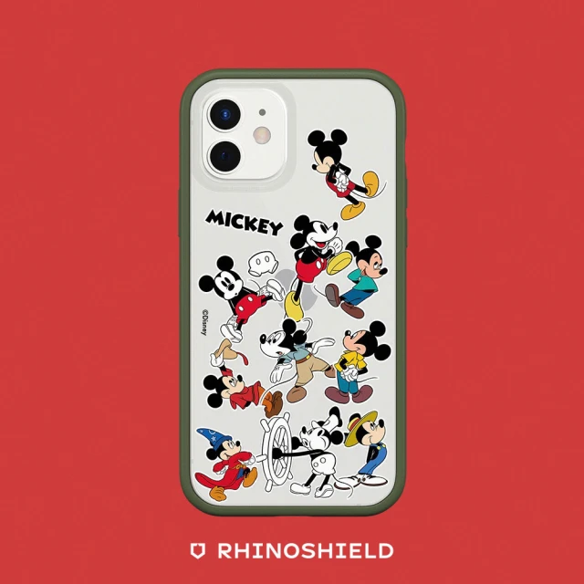 【RhinoShield 犀牛盾】iPhone 12 mini/12 Pro/Max Mod NX邊框背蓋手機殼/米奇系列-各種米奇(迪士尼)