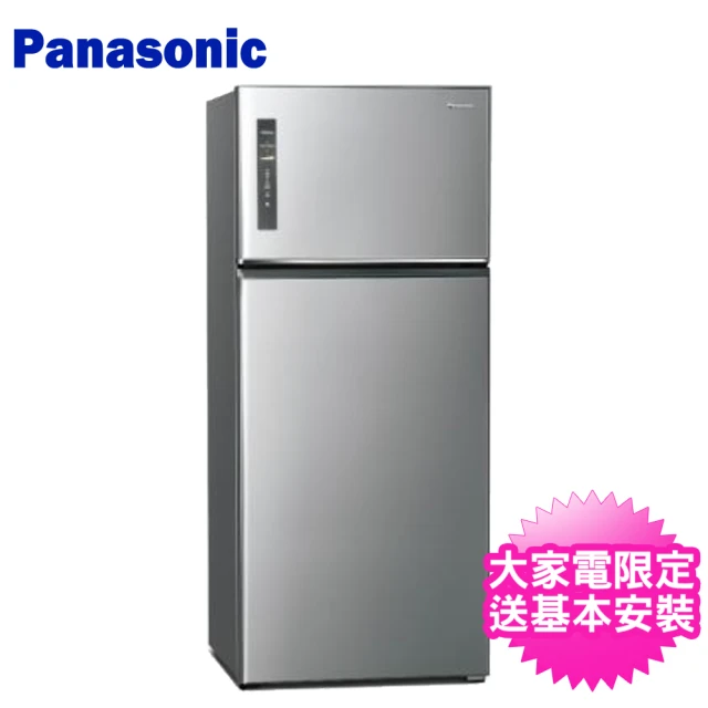 Panasonic 國際牌【Panasonic 國際牌】580L一級能效智慧節能雙門變頻冰箱(NR-B582TV)