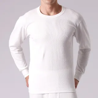 【PLAYBOY】雙層暖棉長袖男內衣3件組(圓領/U領-衛生衣)