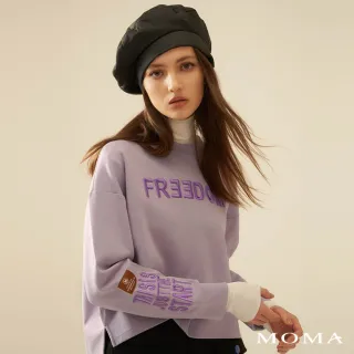 【MOMA】FREEDOM立體標語衛衣(兩色)