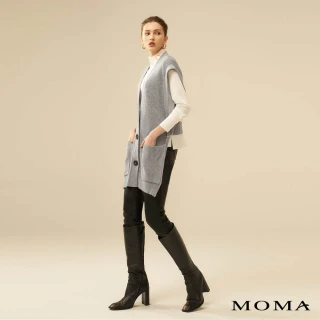 【MOMA】摩登剪裁針織背心(兩色)