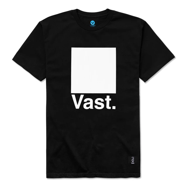 【VAST TAIWAN】Color Chip Tee 黑色(T-shirt)