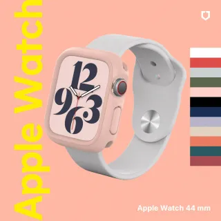 【Apple 蘋果】Apple Watch SE GPS 44mm★犀牛盾防摔錶殼組(鋁金屬錶殼搭配運動型錶帶)