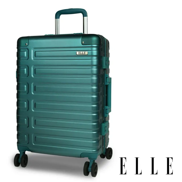 【ELLE】Olivia系列-20/24/28吋100%純PC行李箱(多色任選