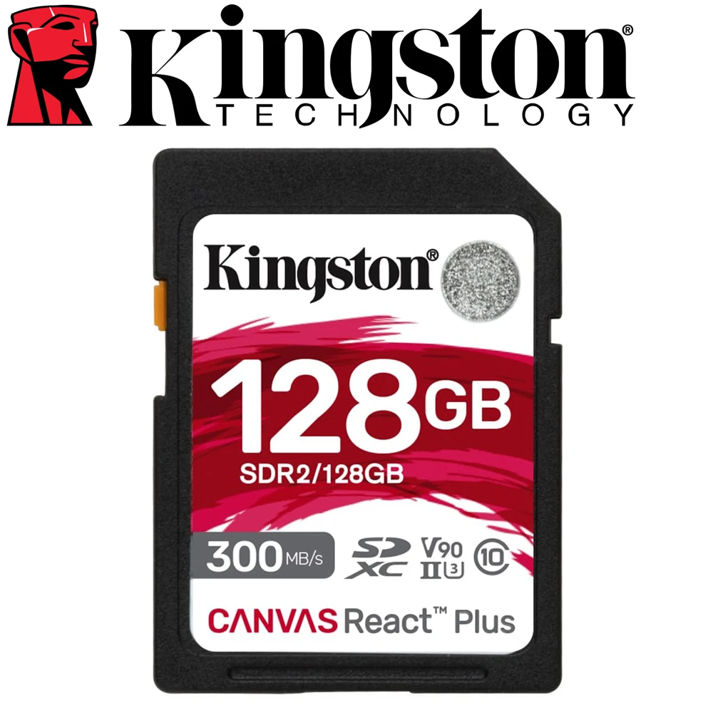 【Kingston 金士頓】128GB SDXC SD UHS-I U3 V90 UHS-II 記憶卡(附讀卡機 MLPR2/128GB 平輸)
