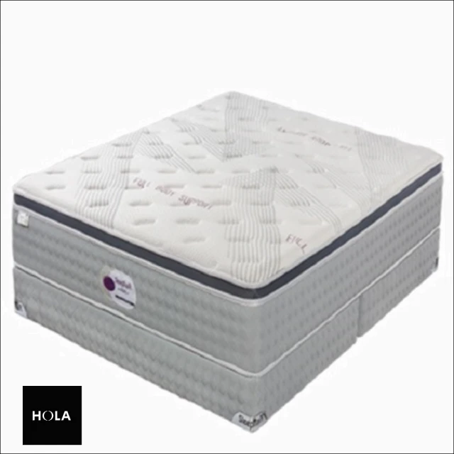 【HOLA】SleepTrain席樂頓匹茲堡-雙層乳膠記憶膠獨立筒床墊雙人特大6x7呎