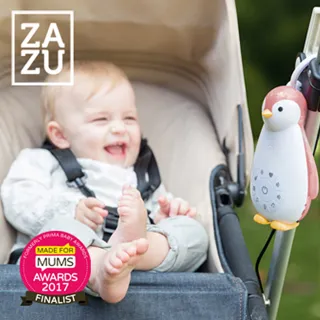 【ZAZU 荷蘭】聲控感應攜帶型音樂安撫機 強鵝好朋友系列(多款可選)