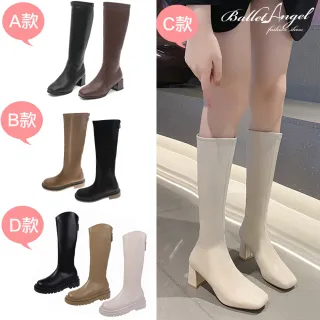 【BalletAngel】冬日典藏顯瘦長筒馬靴/短靴/保暖靴(多款任選)