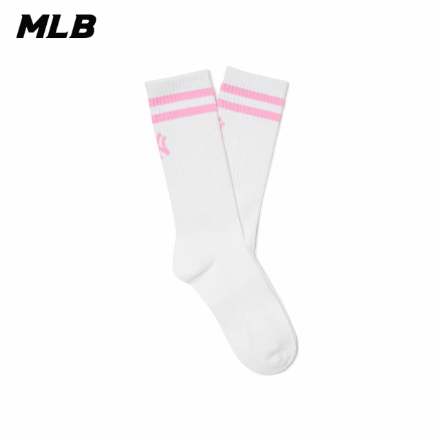 【MLB】高筒襪 紐約洋基隊(3ASOL012N-50PKL)