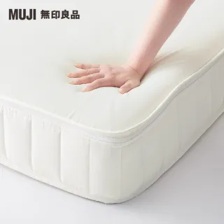 【MUJI 無印良品】超高密度防震舒眠床墊/D/雙人(大型家具配送)