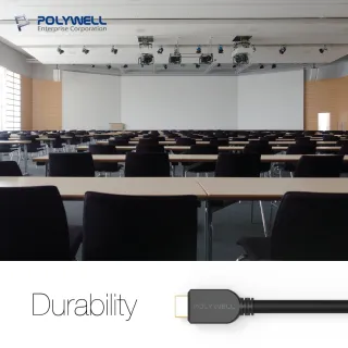 【POLYWELL】HDMI延長線 2.0版 15公分 公對母 4K60Hz UHD HDR ARC(適合設備HDMI接頭延長 插拔更方便)